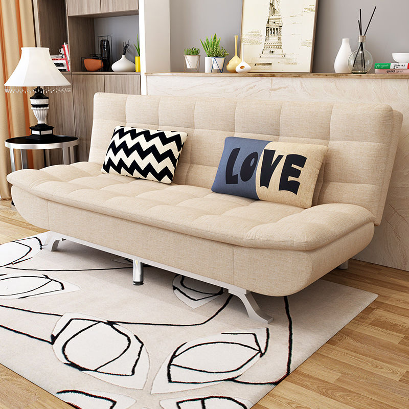 Sofa Bed Foldable Smallsized Double 1.8 m Multifunctional Fabric Dual