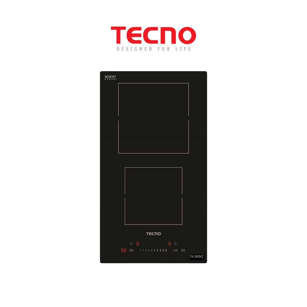 Tecno TA303VCV2SG Vitroceramic Cooker Hob Shopee Singapore