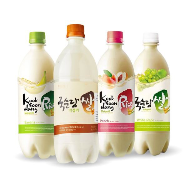 Buy [KookSoonDang] Korean Rice Wine (750ml) Original / Peach / Banana