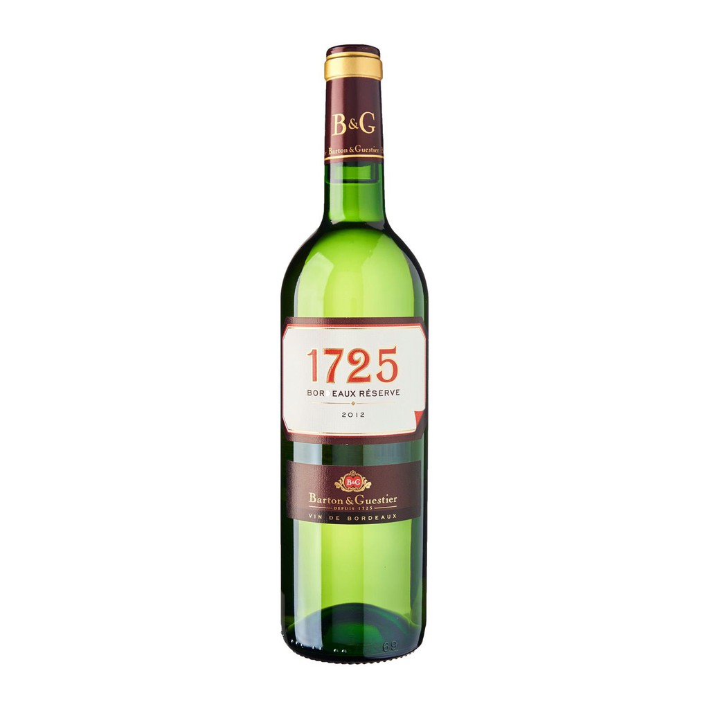 B&G 1725 Bordeaux Reserve Blanc 750ml White Wine Shopee Singapore