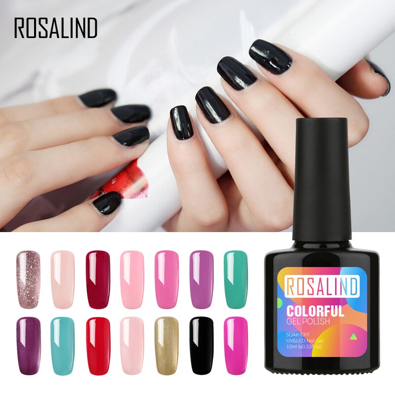 ROSALIND 10ML 13231413 Gel Nail Polish Nail Art Nail Varnish UV LED