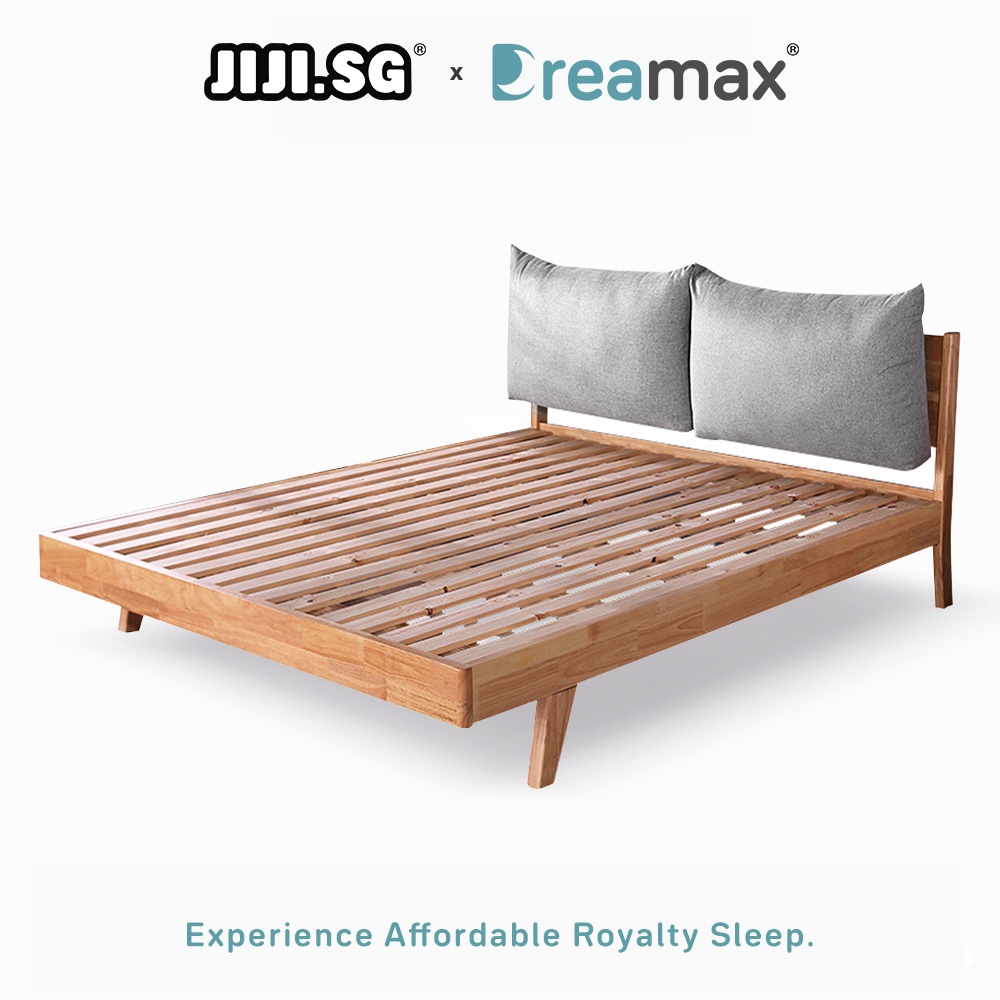 (JIJI.SG x DREAMAX) VILGOT Bed Frame (OnSite Installation) Queen