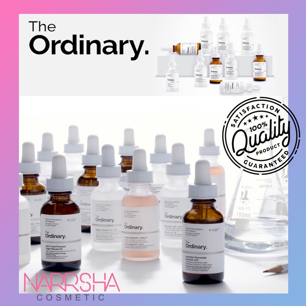[THE ORDINARY] Best Selling Products (Buffet/ Niacinamide/ Moisturizer