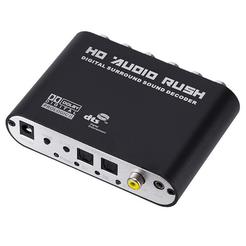 5.1 Channel Converter Analog HD Player Optical AC3