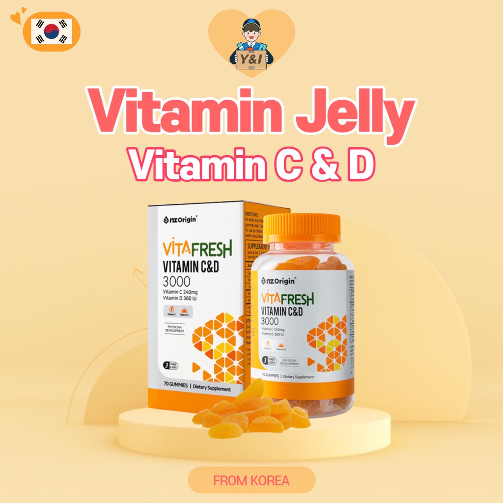 [NZ Origin] Korea No.1 Vitamin Jelly (for vitamin C, vitamin D