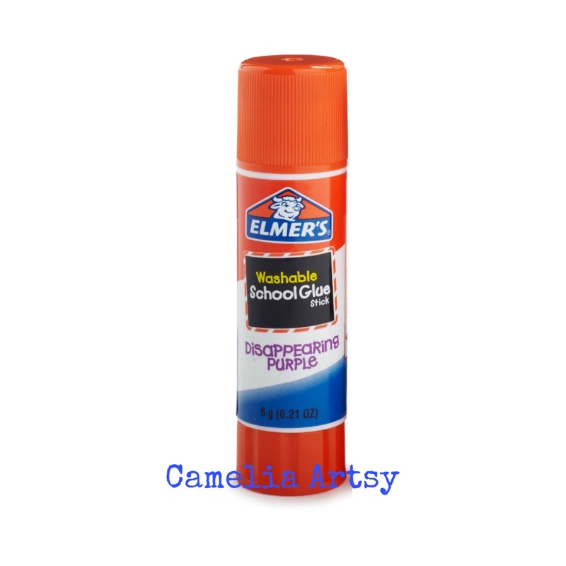 Elmer’s Washable School Glue Stick 6g(Disappearing Purple)🔥Ready Stock🔥