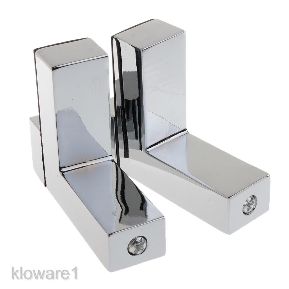 Bathroom Corner Tempered Glass Shelf Bracket Wall Mount Shopee Singapore