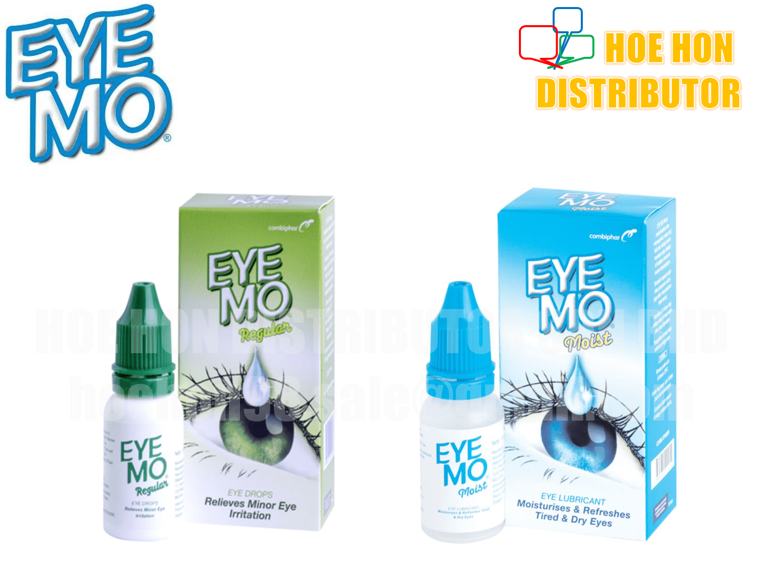 Eye Mo Regular / Moist Eye Drops Relieves Minor Irritation / Tired Dry