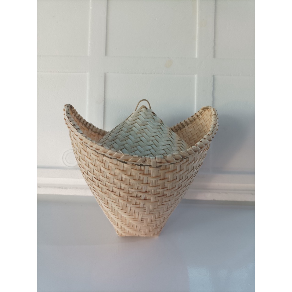 Mini steamer, Steamed sticky Rice steamer with lid, pure white pattern