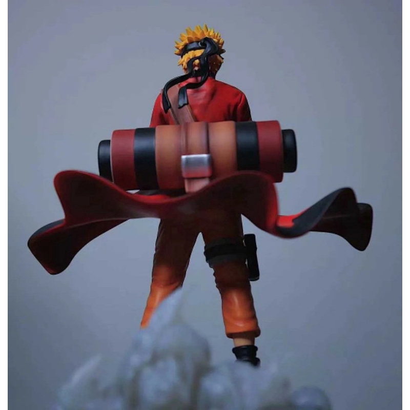 Naruto Shippuden GK Sennin Model Uzimaki Naruto Statue Figure with Frog