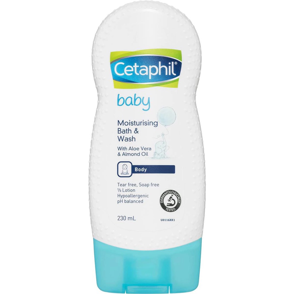 Cetaphil Baby Moisturising Bath & Wash 230mL Shopee Singapore