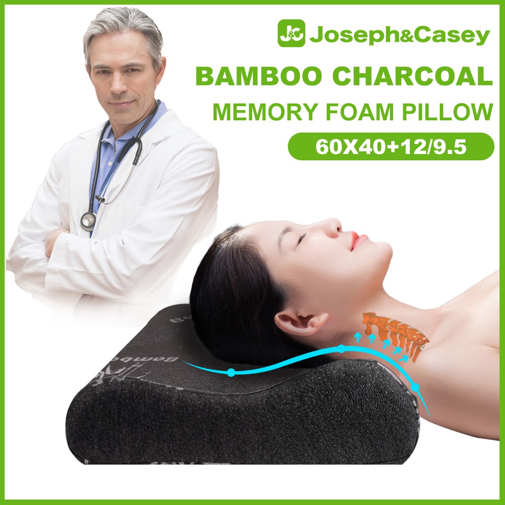 🔥Hot sale🔥Memory Foam Pillow/Ergonomic Design Relief For Neck Pain/Memory Foam Pillow, Bamboo