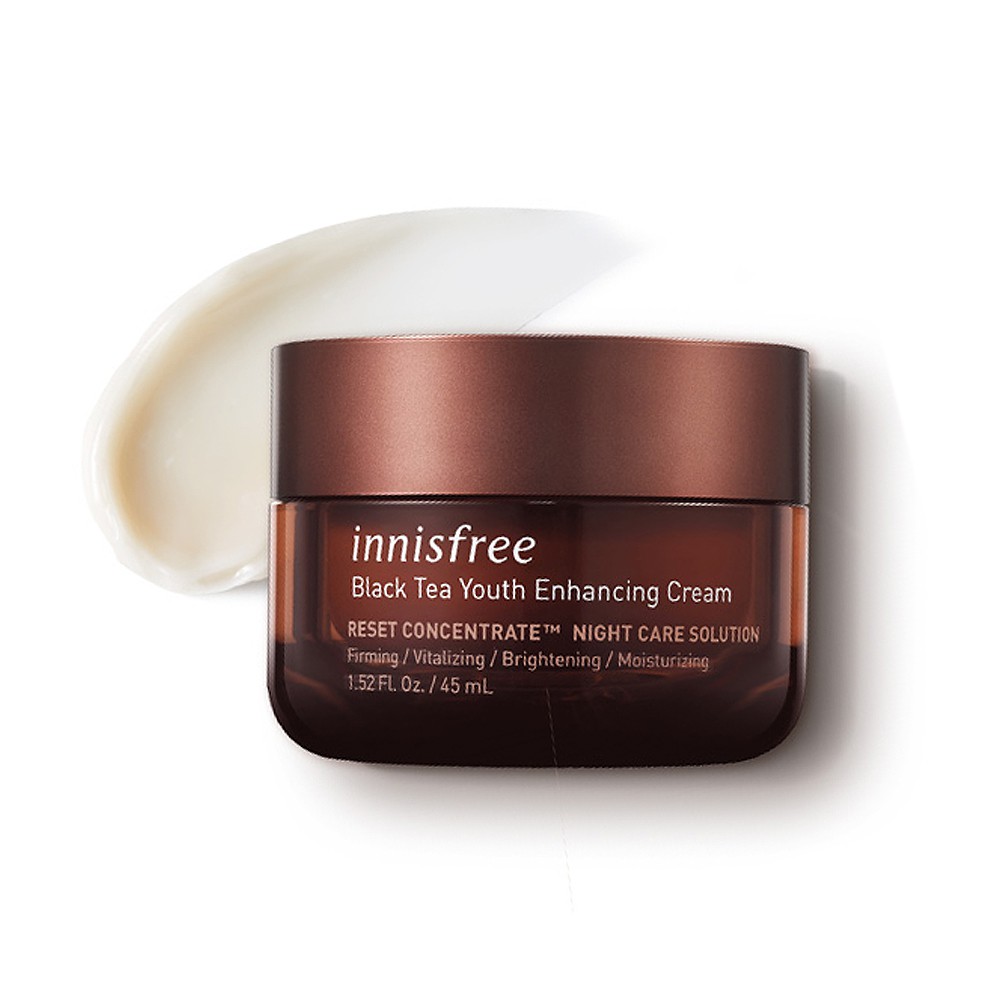Innisfree Black Tea Youth Enhancing Cream 45ml Shopee Singapore