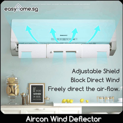 Aircon Wind Deflector AWD / Air Windshield / Adjustable / Block Direct