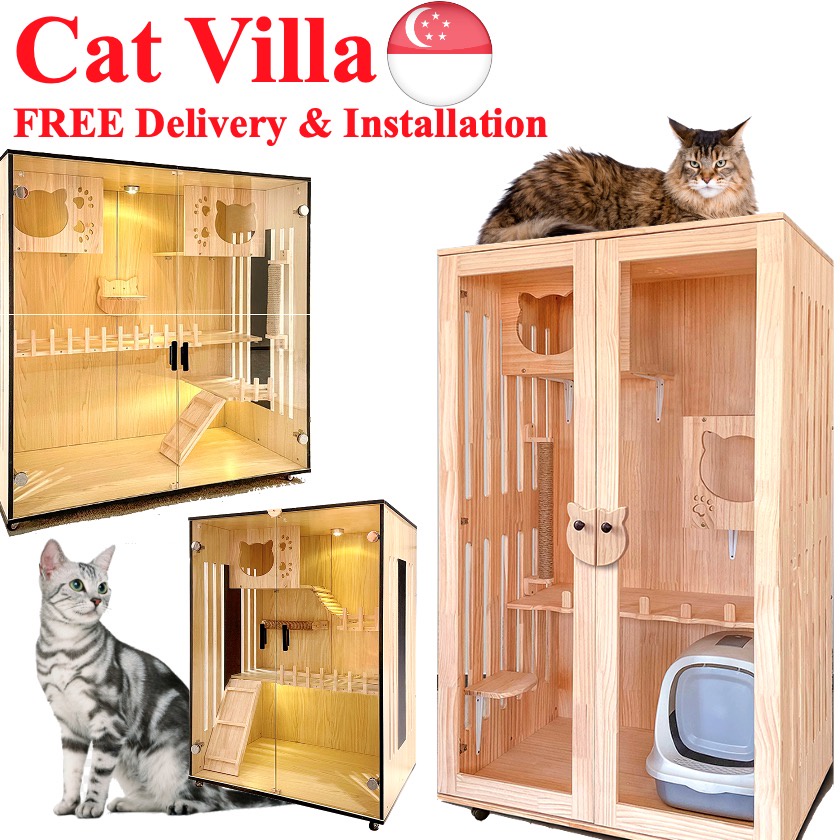 Cat Condo Apartment/Cat Villa/Luxury House/Cat House/Wooden Cat House