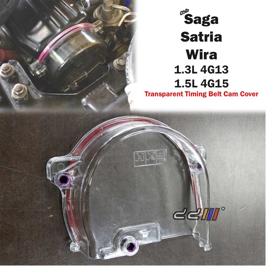 Pulley Gear Timing Belt Cover Transparent Clear Cam For Proton Saga
