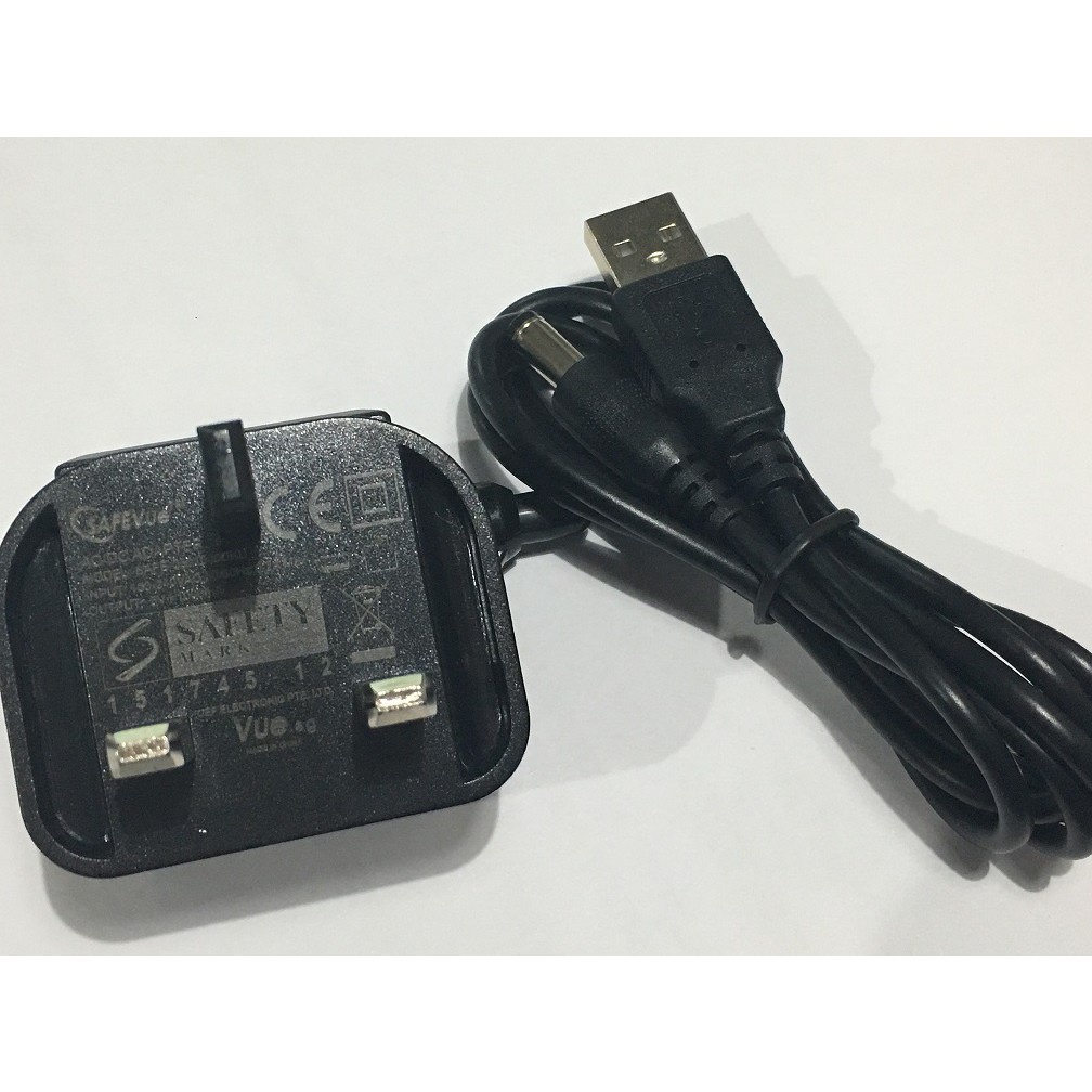 Original Unblock Tech UBOX TV Box Safety Mark Power Adapter Charger