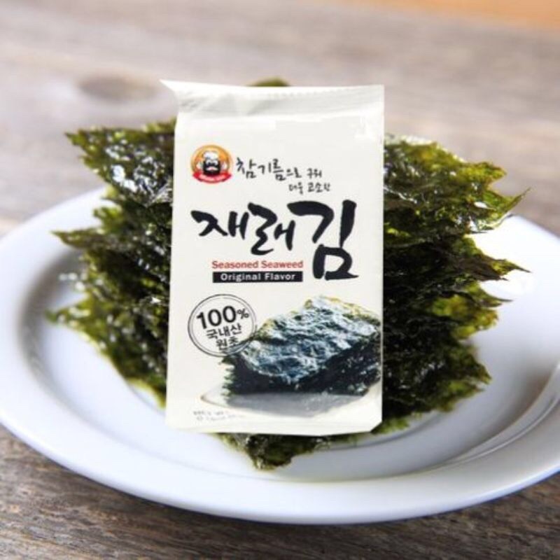 (Ready Snacks) Korea Mr. Kim Seaweed Halal Mister Kim Seaweed Laver