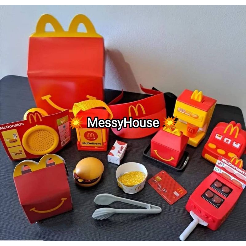 Mcd Mcdonald's Happy Meal Toy Let's Play McDonald's Masak Masak 2022