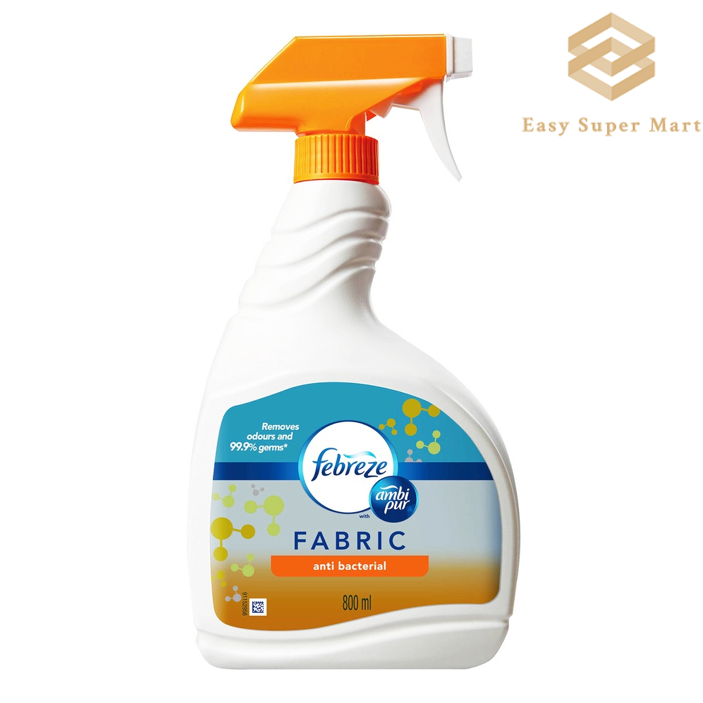 Febreze Fabric Refresher Spray, AntiBacterial, 800ml Shopee Singapore