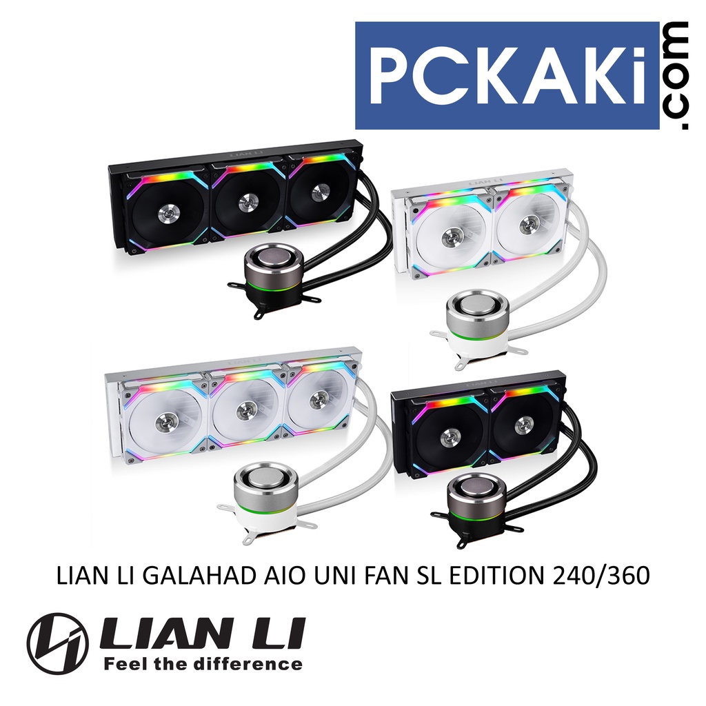 LIAN LI GALAHAD AIO UNI FAN SL EDITION 240 360 AIO CPU LIQUID COOLER