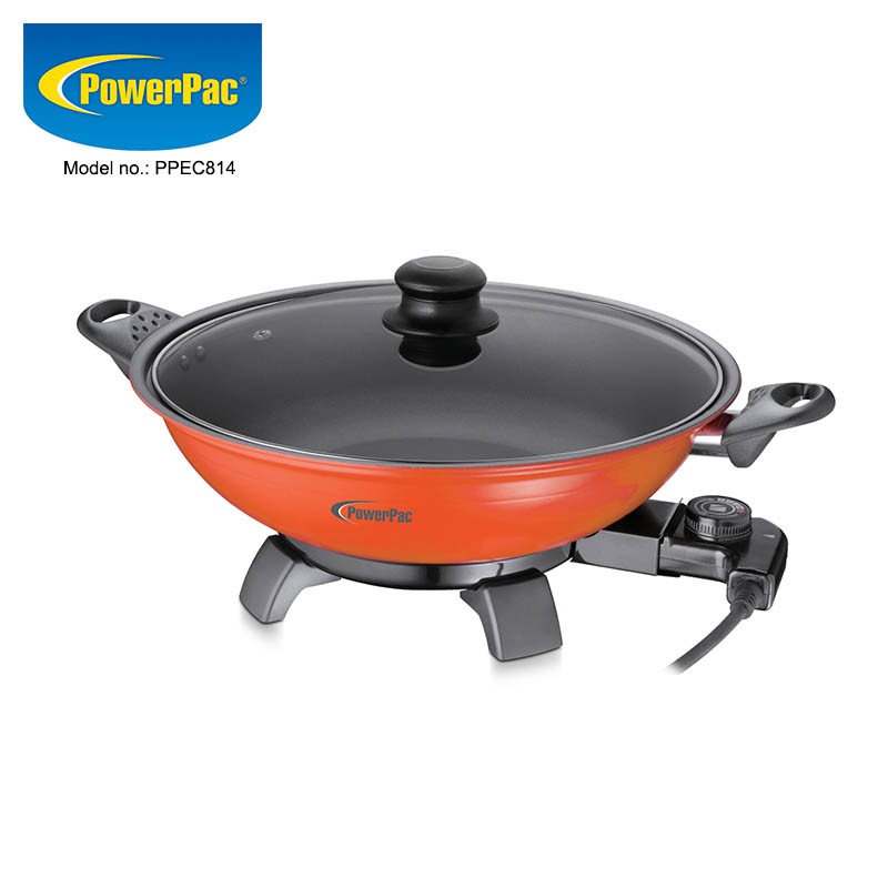 PowerPac Steamboat 14 Inch Electric Wok (PPEC814) Shopee Singapore