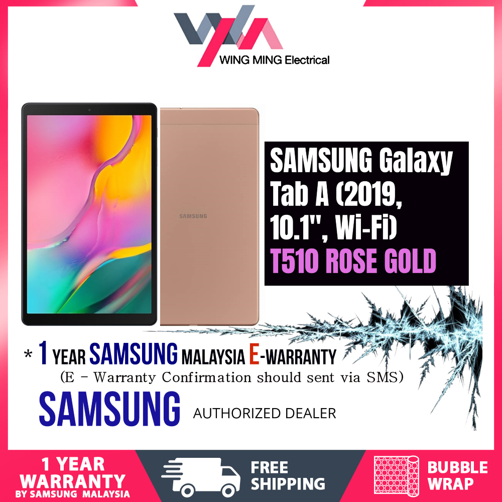 Samsung Galaxy Tab A (2019. 10.1. Wifi only) T510 . Samsung Tablet E warranty SMT510 Shopee