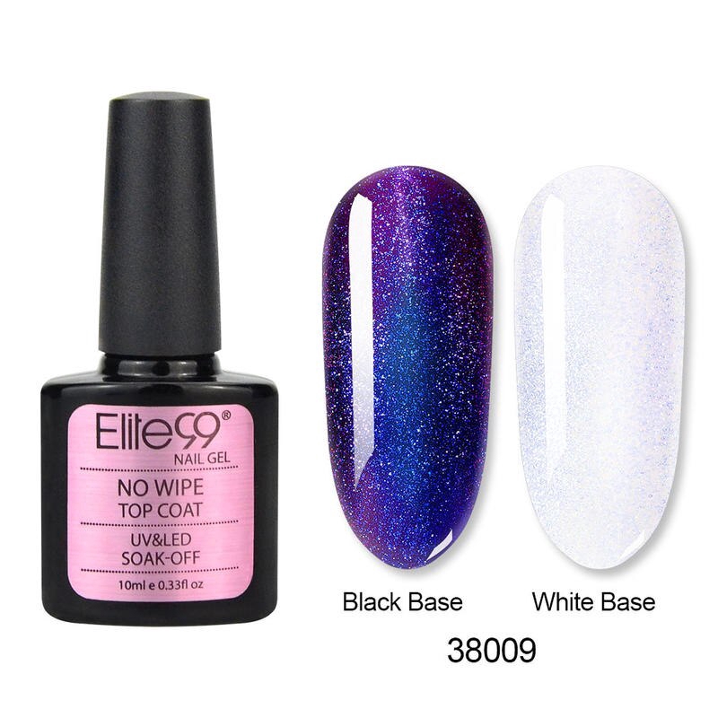 Elite99 10ml Chameleon Gel Polish NoWipe Top Coat Vernis Semi