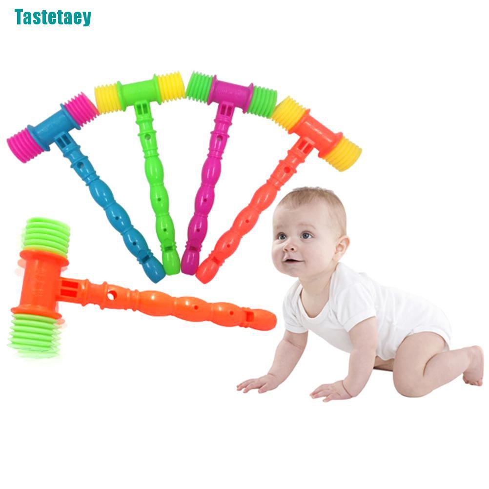 【Tastetaey】25cm Plastic Whistle Training Toddler Baby Kids Handle