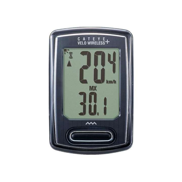Cateye Velo Wireless Plus Speedometer with Backlight, Black Shopee