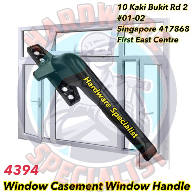 Aluminum Casement Window Handle 4394 / HDB Window Handle / Casement
