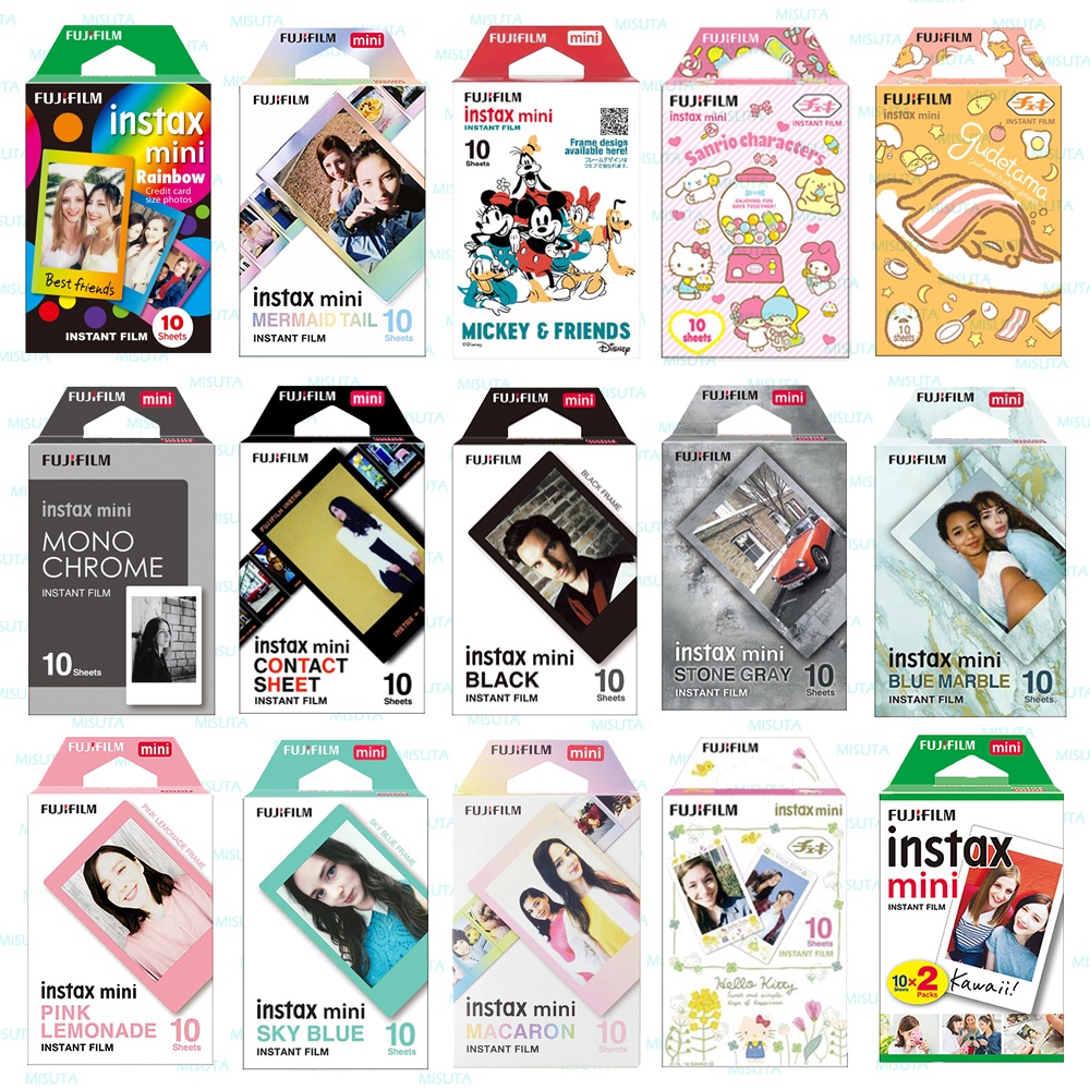 Fujifilm Instax Mini Film Color Instant Photo For mini 8 9 11 40 Link