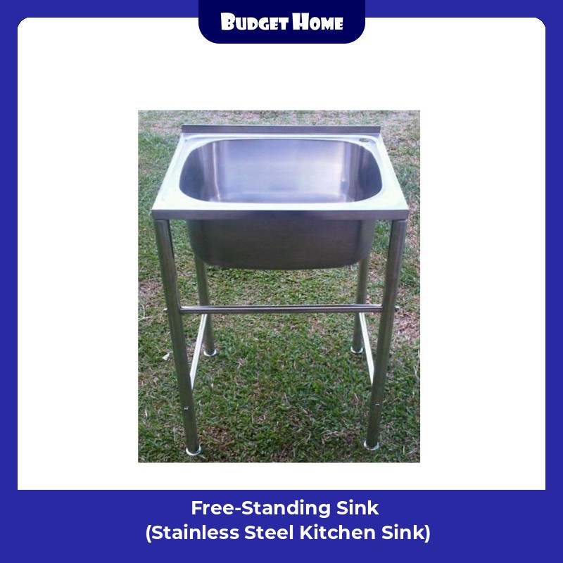 Monic FS600 Free standing kitchen sink (Stainless Steel Kitchen Sink) Shopee Singapore