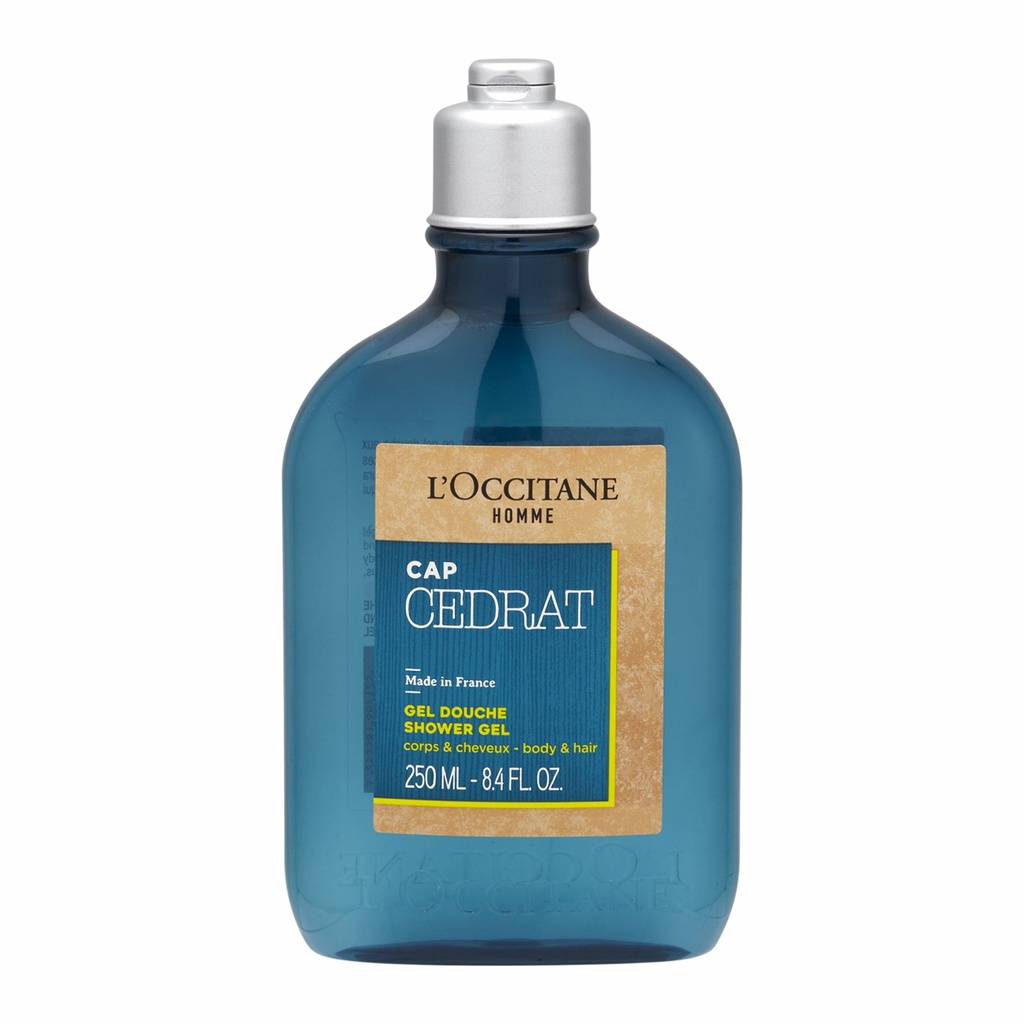 L'Occitane Cap Cedrat Shower Gel Body & Hair 250ml/8.4fl.oz Shopee Singapore