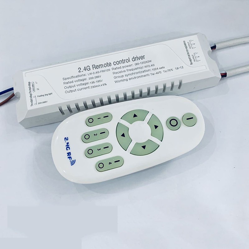 Led Ceiling Light Dimming Drive ThreeColor Dimming Power Supply 2.4G