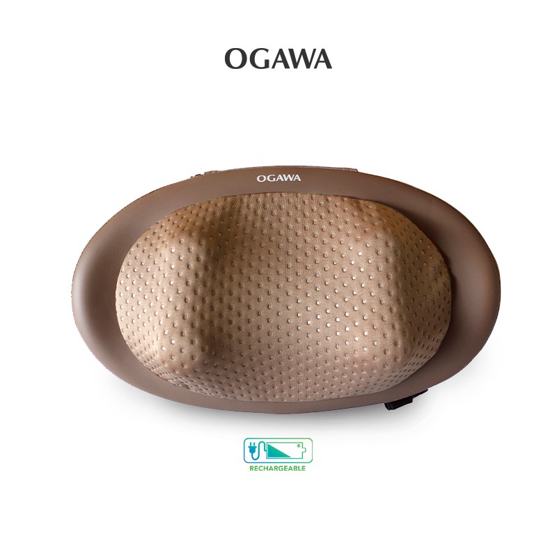 OGAWA Mobile Shiatsu QT Rechargeable Multipurpose Massage Pillow