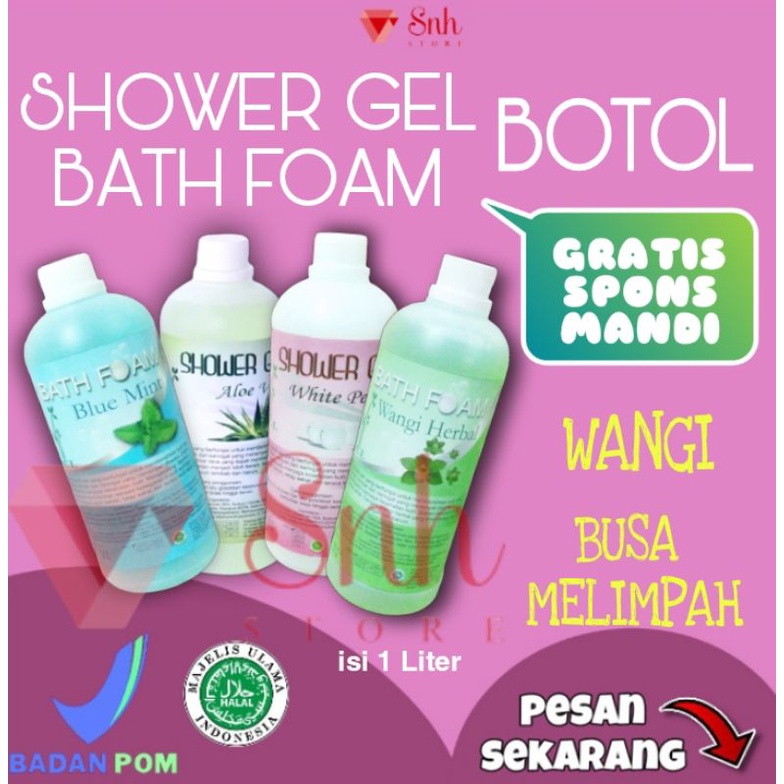 Liquid Soap 1 liter Bottle / body wash 1000ml / refill body wash / body