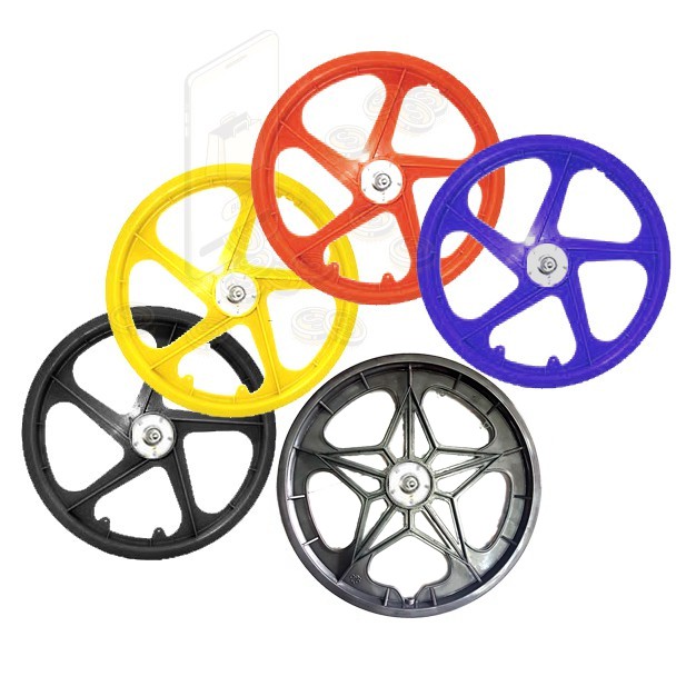 20" Bicycle PVC Sport Rim BMX JIPANG Basikal LAJAK 20" plastic wheelset