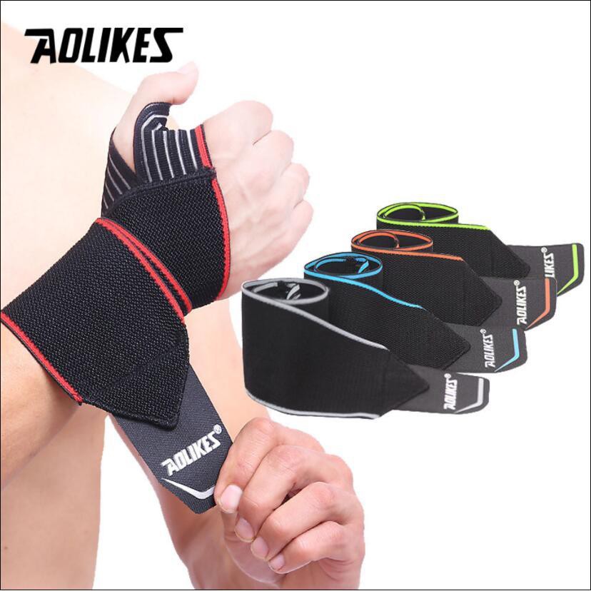 1 Pair Sports Wrist Bands Wrist Support Strap Wraps Hand Sprain Recovery Wristband Shopee