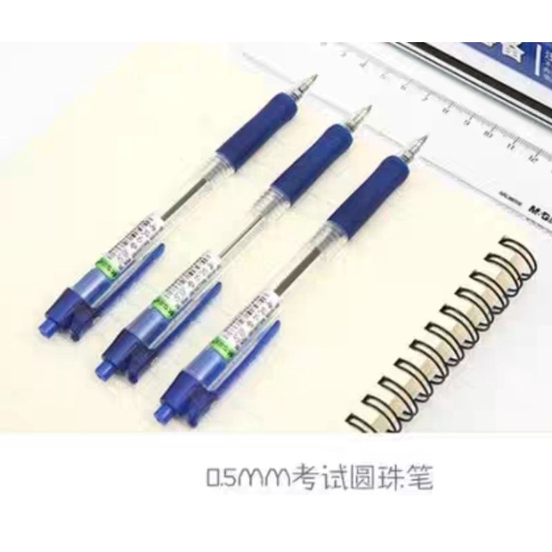Exam Ballpoint Pens 0.5mm tip SG seller Ready stocks (6 pens per set