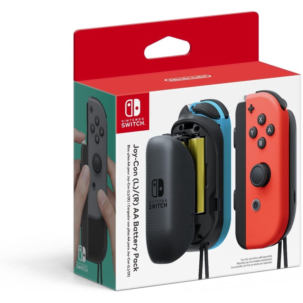 Nintendo Switch JoyCon AA Battery Pack Pair Shopee Singapore