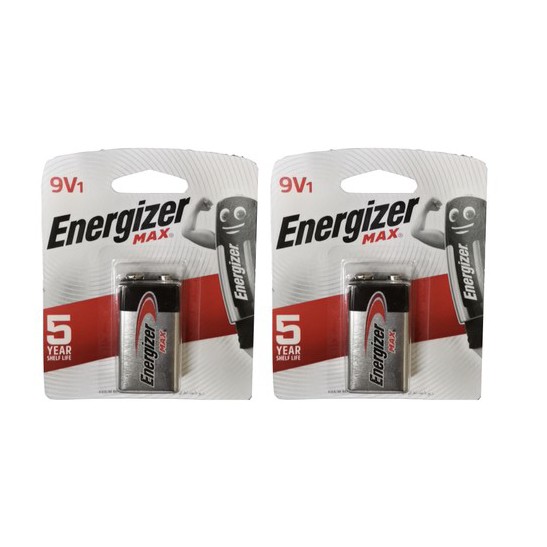 [Bundle of 2] Energizer Max battery 9V1 Shopee Singapore
