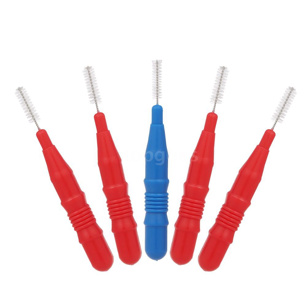 30pcs Toothpick Interdental Brushes Tooth Flossing Head Oral Dental