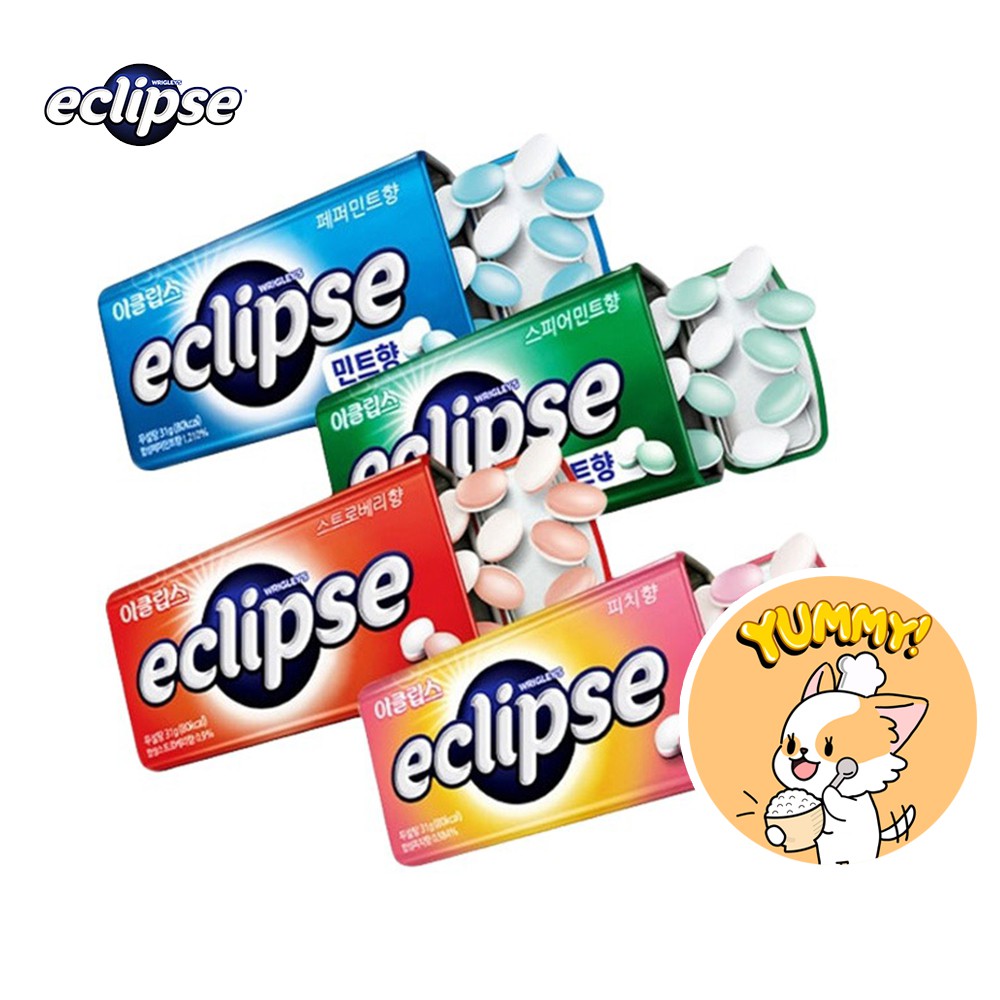 [ECLIPSE] Korea Sugar free Candy 34g Sweets Pepper Mint Spearmint