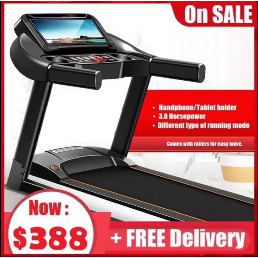 FREE DELIVERY Home Electric Treadmill Shopee Singapore