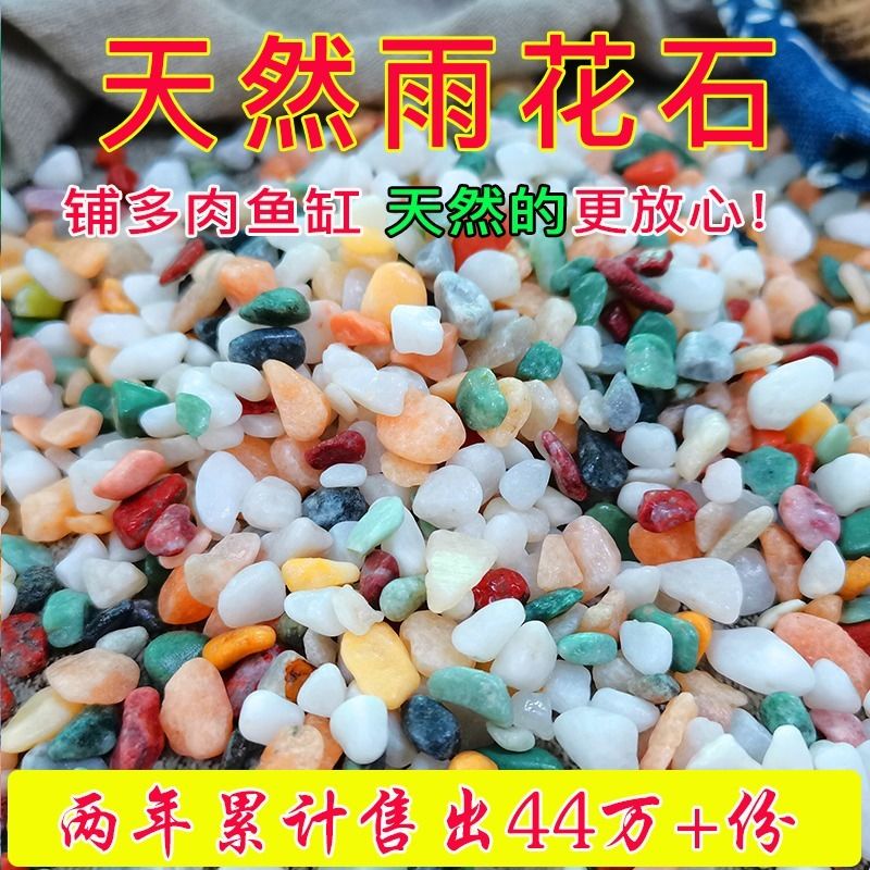 mwqnpyvfq5 8 20Natural rain flower stone succulent paving surface天然雨花石多