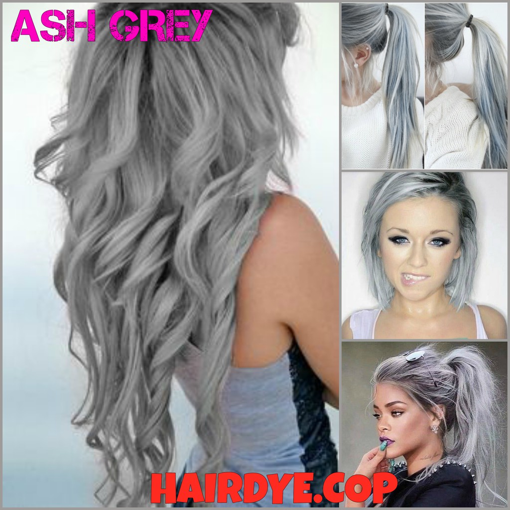 Ash Grey (Cheap Hair Dye) Shopee Singapore