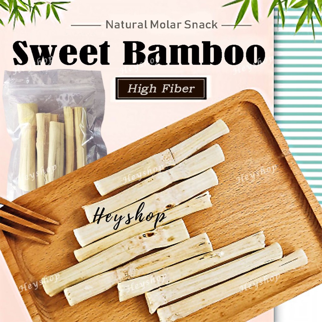 Sweet Bamboo Sticks 55g Molar Chew for Guinea Pigs, Hamsters, Rabbits