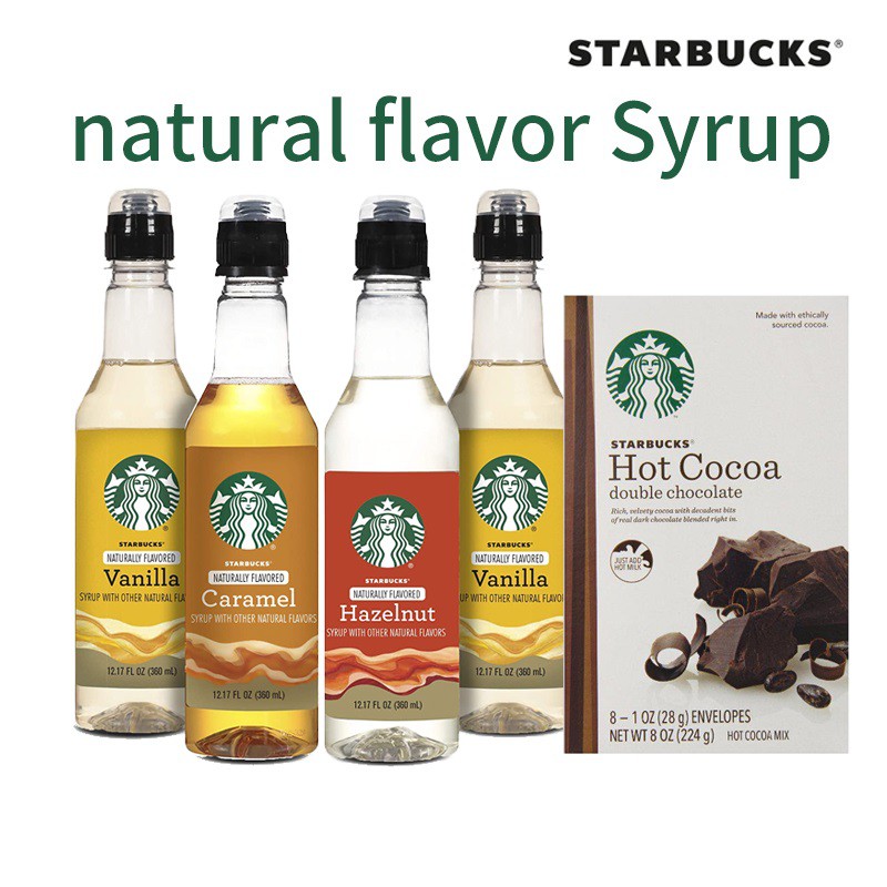 [Starbucks] Coffee mate Syrup collectionVanilla/ Hazelnut/ Caramel 3flavor/ COCOA Shopee