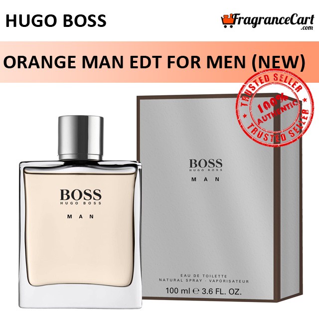 Hugo Boss Orange Man EDT for Men (100ml new packaging) Eau de Toilette